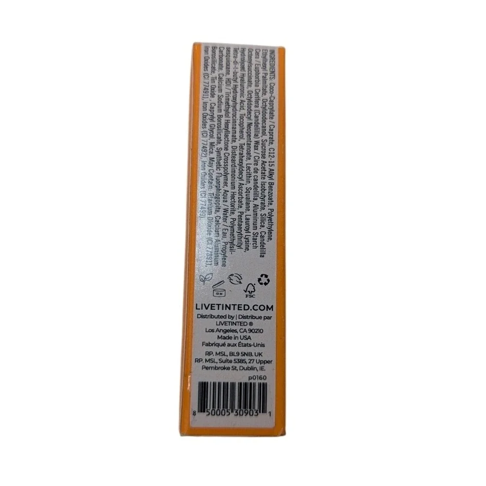 Live Tinted Huestick Eye Cheek Lip Stick Perk 0.1 oz Full Size New In Box‎